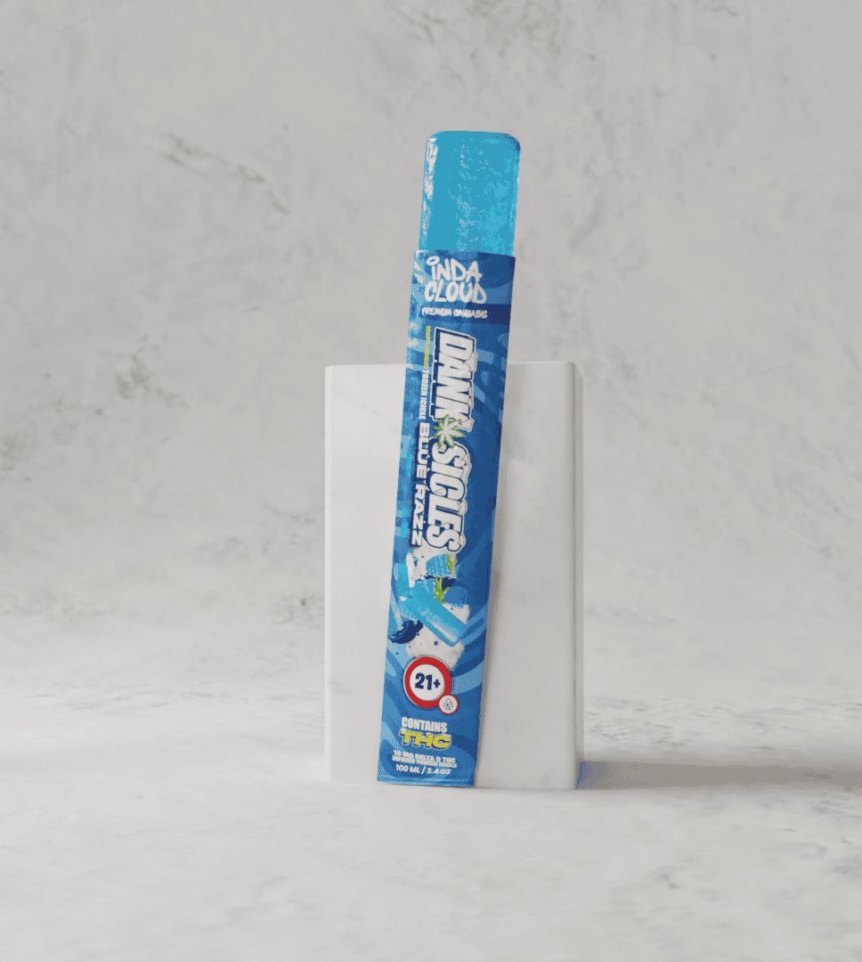 DANKSICLES, Flavor: BLITZED BLUE RAZZ