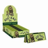 ZIG ZAG ROLLING PAPERS 1 1/4&quot;, Flavor: Organic Hemp