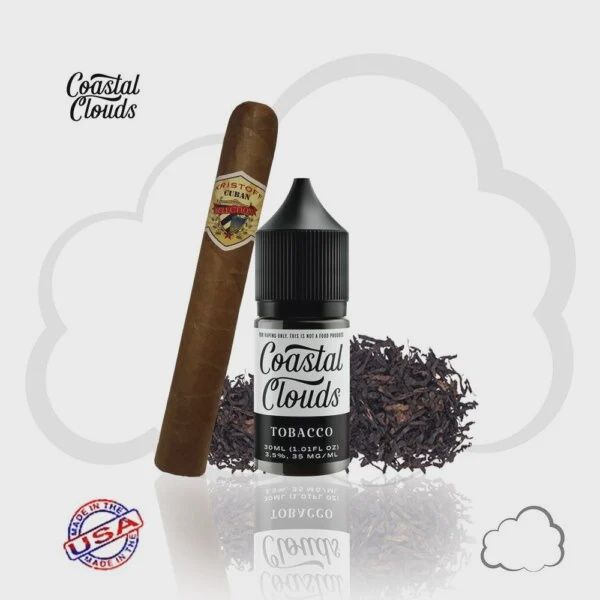 COASTAL CLOUD SALTS, Flavor: TOBACCO  5%