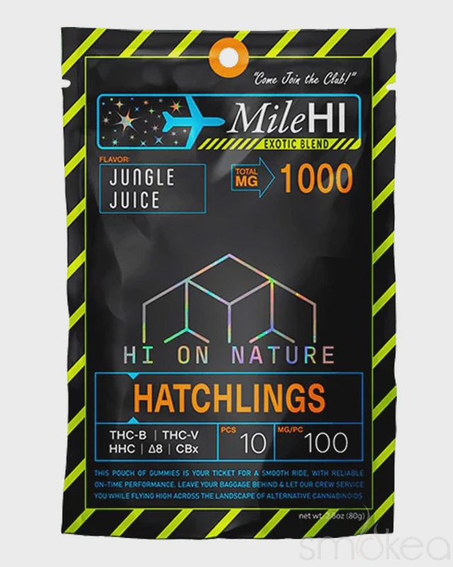 MILE HI BLEND HATCHLINGS GUMMIES 10 PK 1000MG