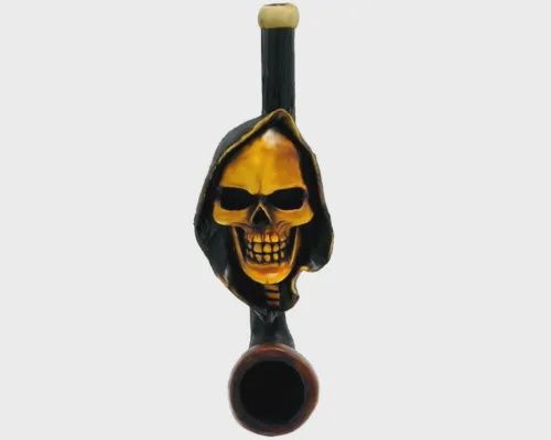 MINI REAPER SKULL PERUVIN PIPE
