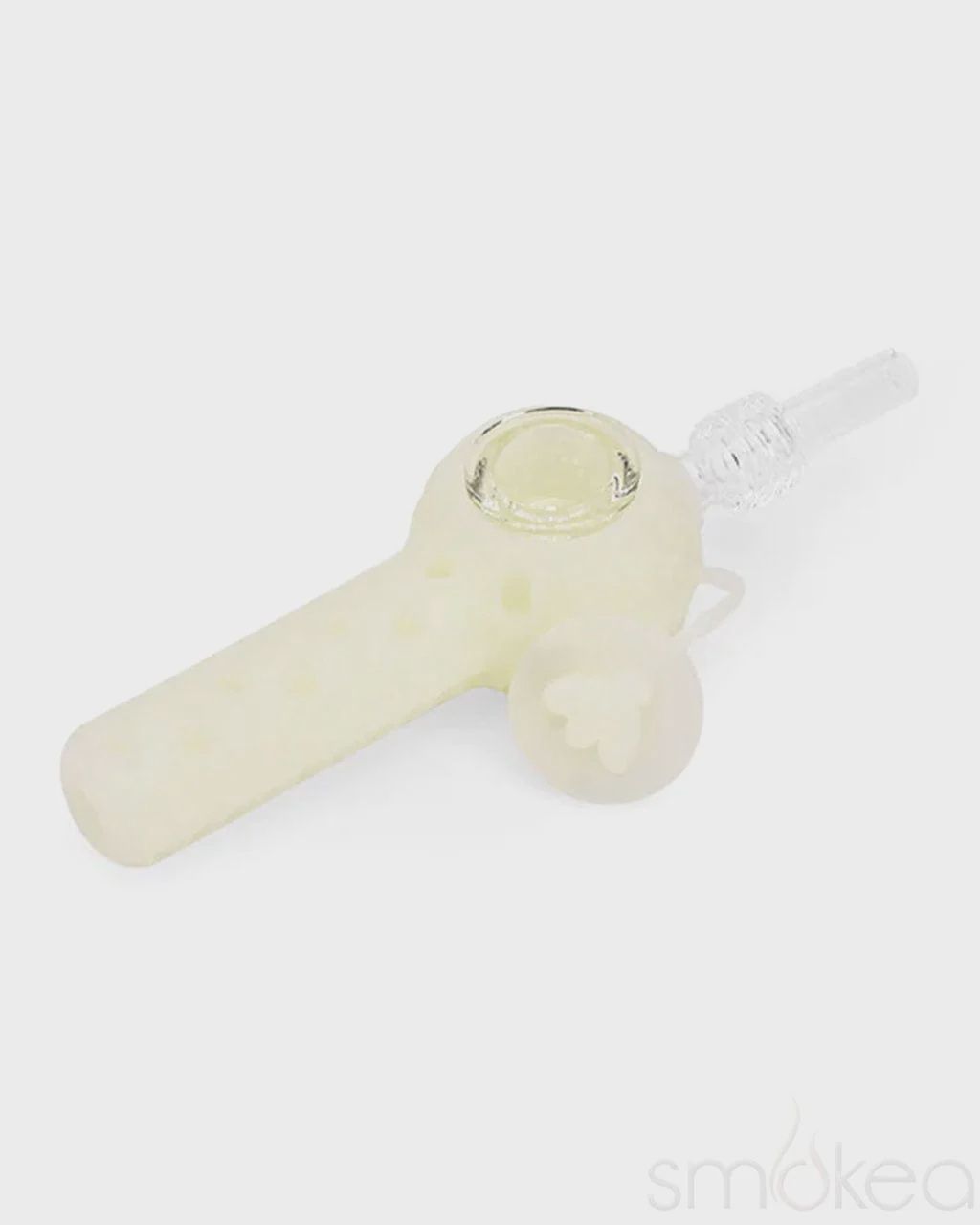 4&quot; SILICONE NECTAR SPOON, Style: UV TITANIUM WHITE