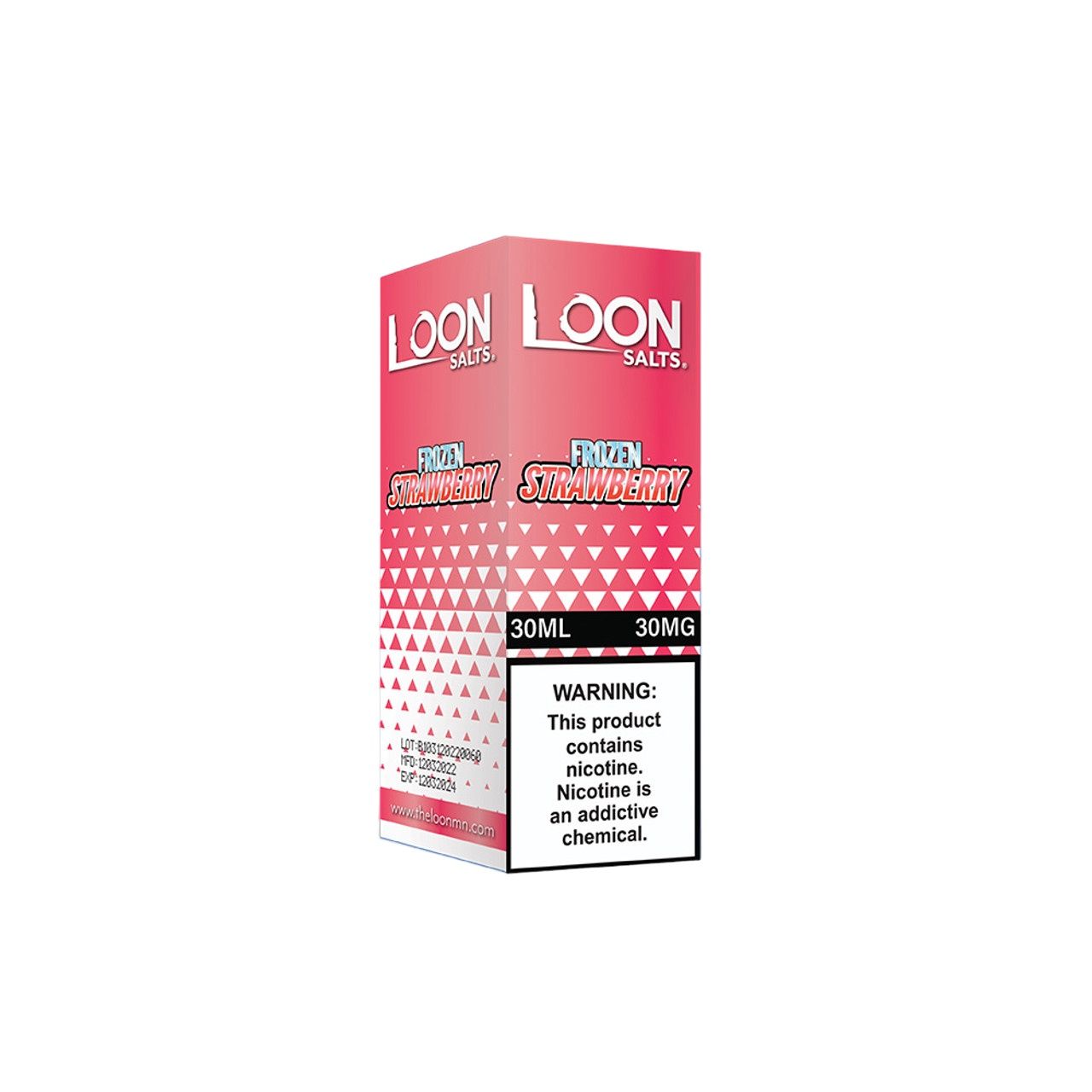 LOON SALT, Flavor: FROZEN STRAWBERRY
