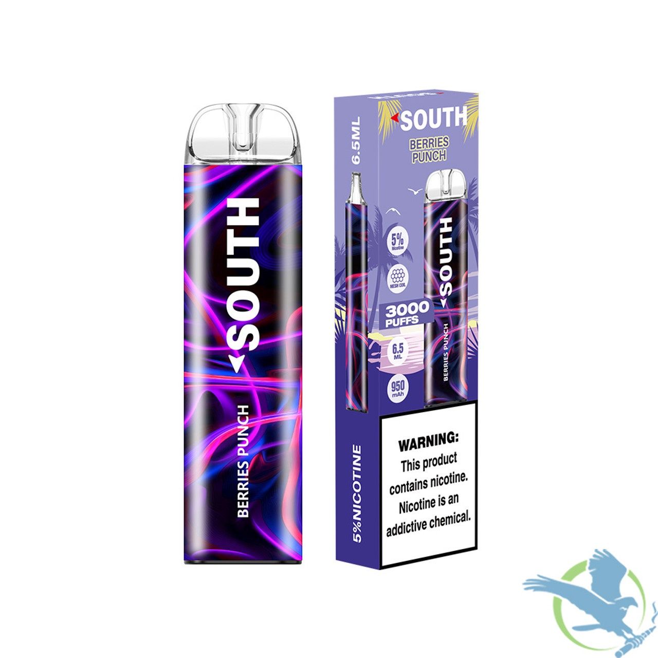 SOUTH, Flavor: BERRIES PUNCH