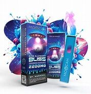 MUSHROOM DISPOSABLE VAPE, Flavor: BLUE RASPBERRY BLISS