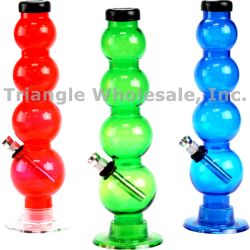 8&quot; ACRYLIC WATER PIPE, Style: ACR40-PW