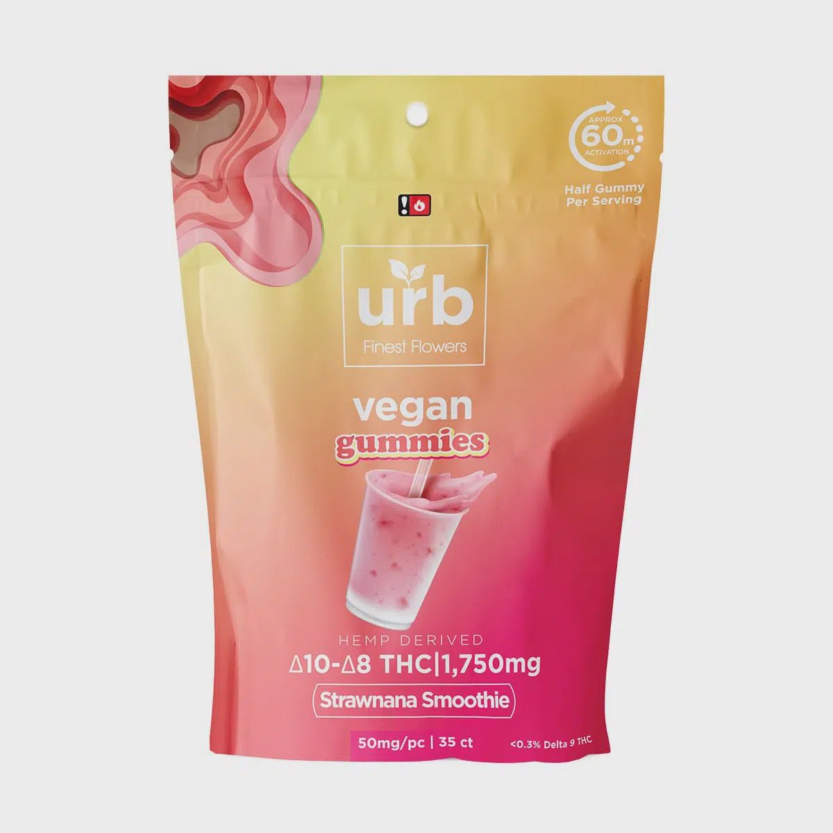 D8/D10 35 PK BAG, Flavor: STRAWNANA SMOOTHIE