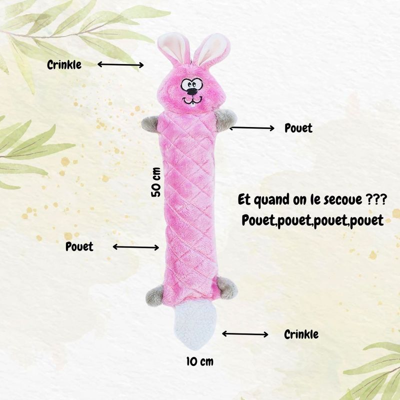 Peluche Zippy paws Bunny Jigglerz