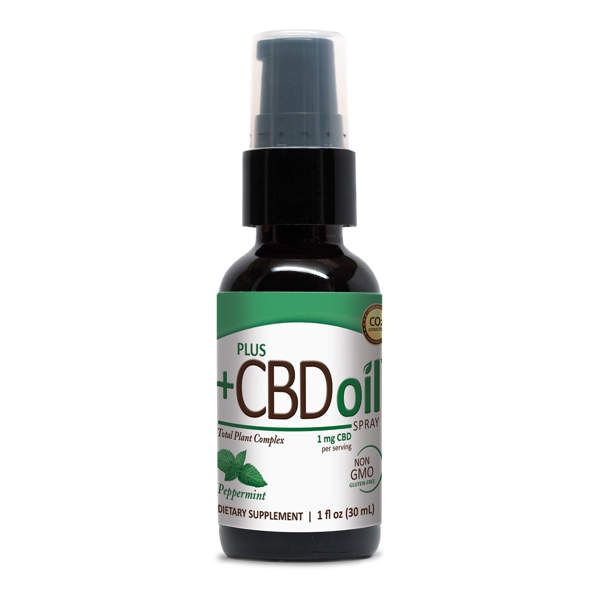 CBD Spray Extra Virgin Olive Oil (EVOO) - Peppermint 1mg CBD034