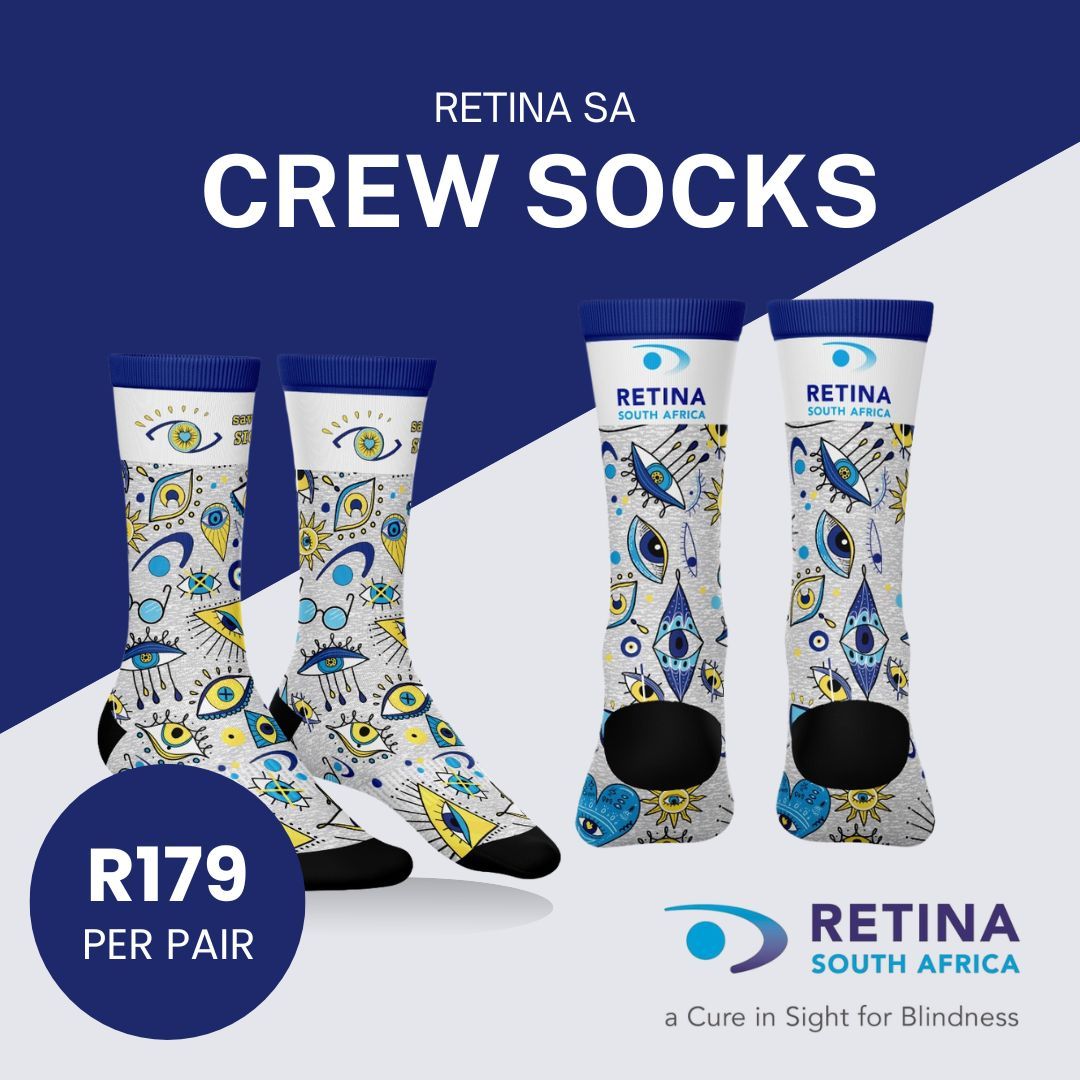 Retina SA Crew Socks Retina SA Crew Socks