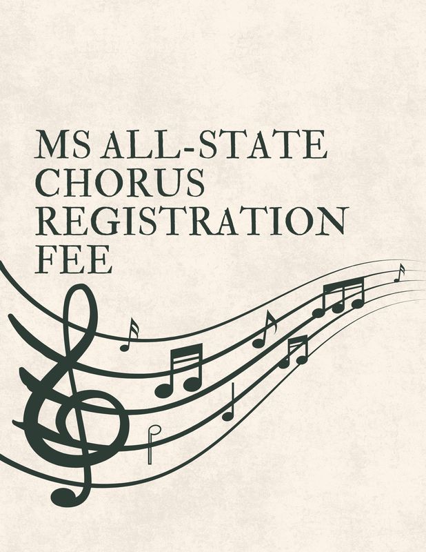 Middle School All-State Chorus Registration Fee