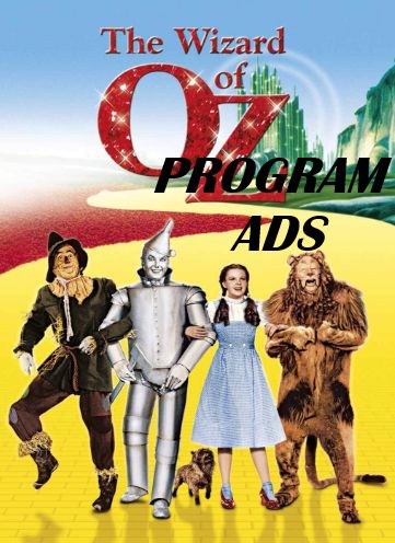 Wizard of Oz Program Ads