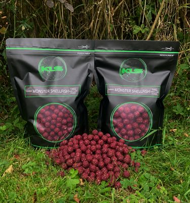 Monster Shellfish Boilies 12mm 1kg Monster Shellfish Boilies 12mm 1kg
