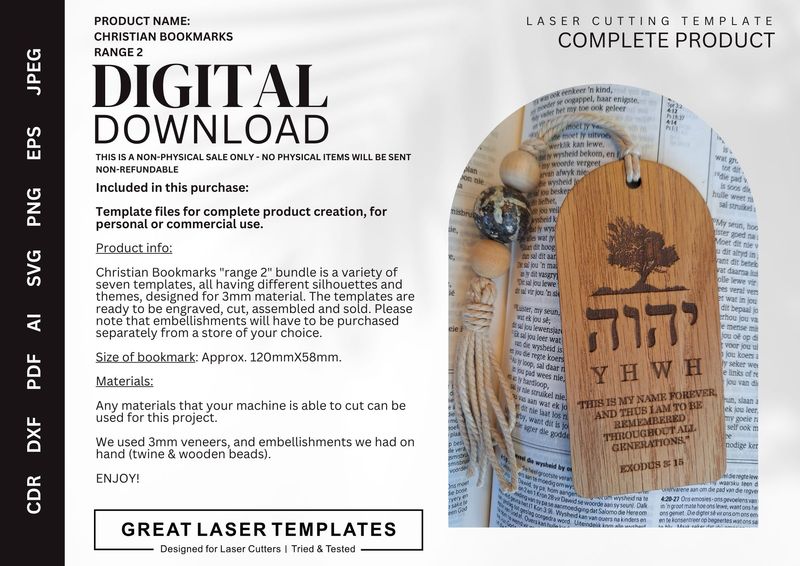 Christian Bookmarks Bundle