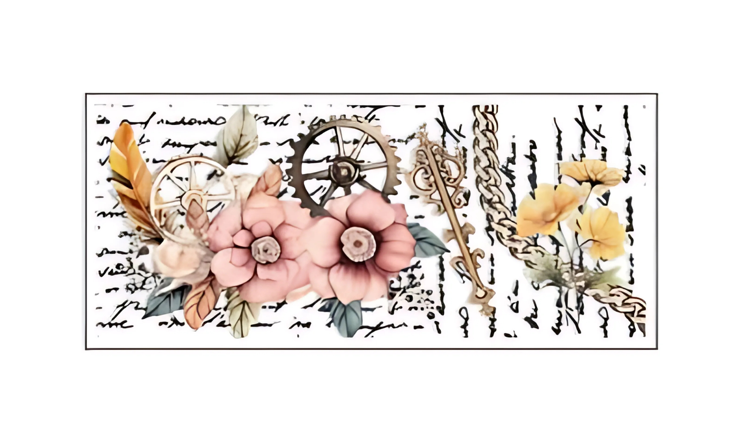 Wrap -  1491 Vintage Floral