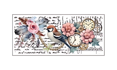 Wrap -  1492 Vintage Floral