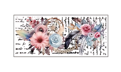 Wrap -  1497 Vintage Floral
