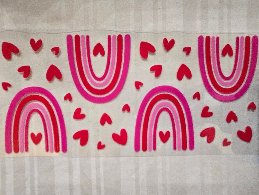 Wrap - Rainbow Pinks