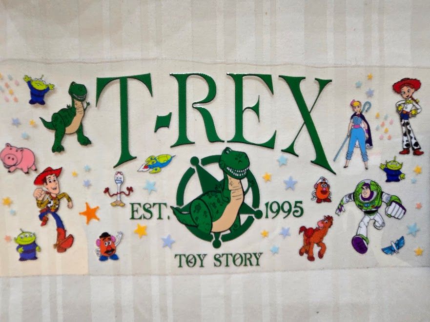 Wrap - T-Rex Toy Story