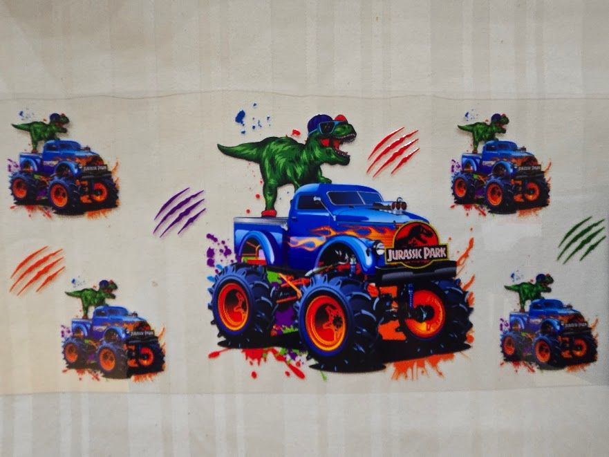 Wrap - Big Wheels Jurassic Park