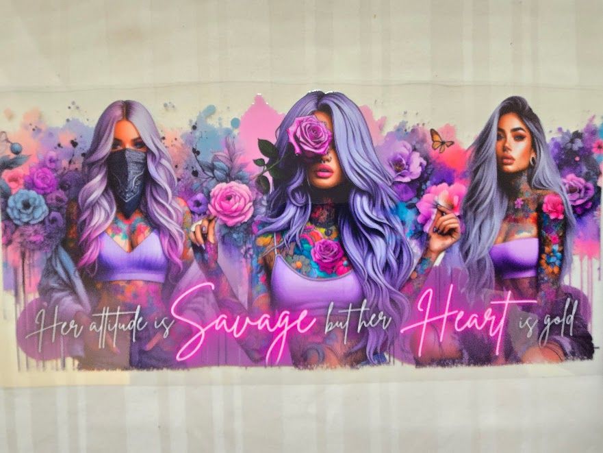 Wrap - Purple Savage