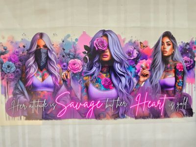 Wrap - Purple Savage