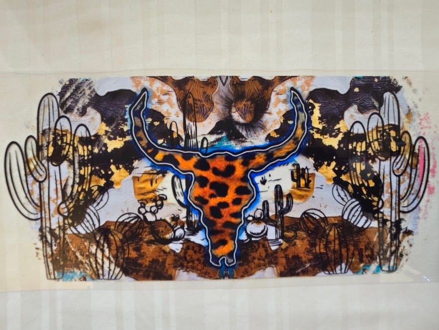 Wrap - Country/Bull Skull