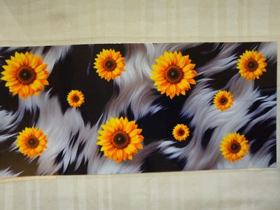 Wrap - Sunflowers/Cow Print