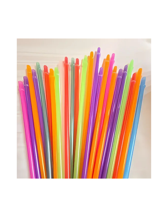 11&quot; Solid Color Straws