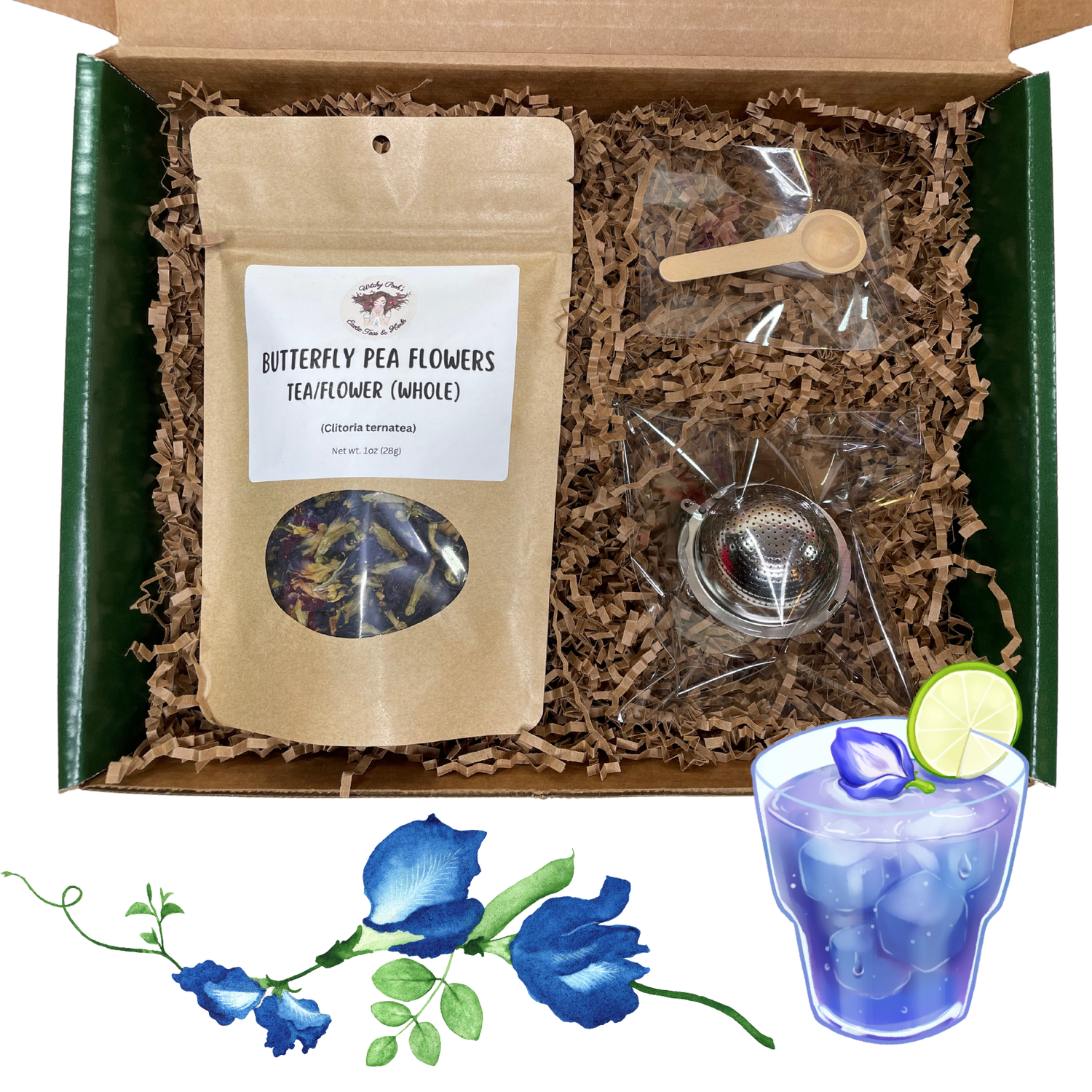 Witchy Pooh&#39;s Gift Box Set Green