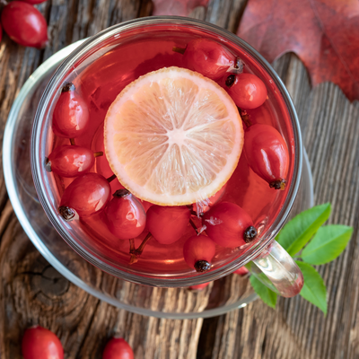 Witchy Pooh&#39;s Rose Hips Fruit Tea - Whole, Caffeine Free