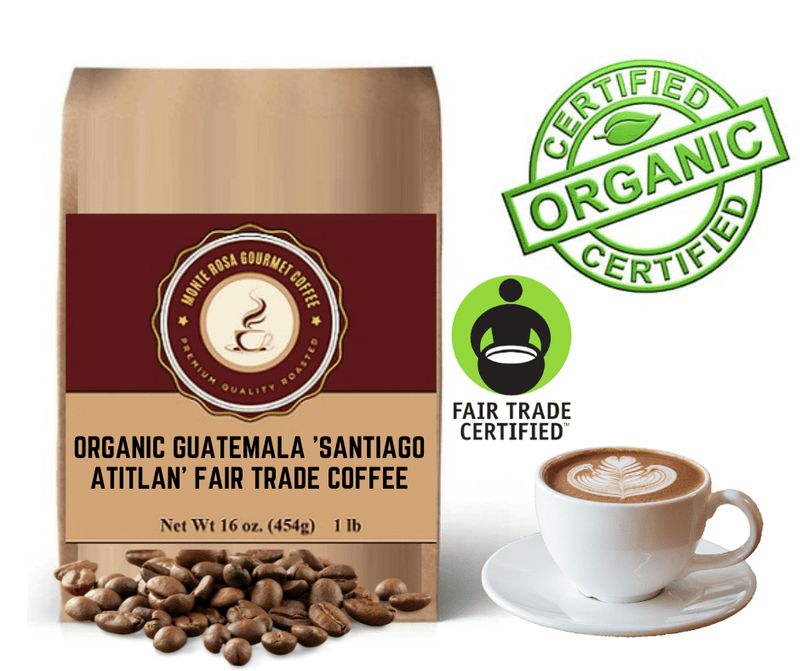 Organic Guatemala &#39;Santiago Atitlan&#39; Fair Trade Coffee