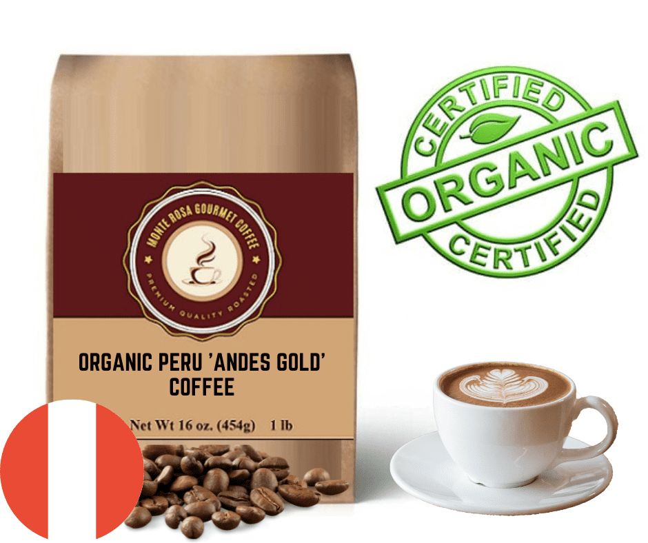 Organic Peru &#39;Andes Gold&#39; Coffee