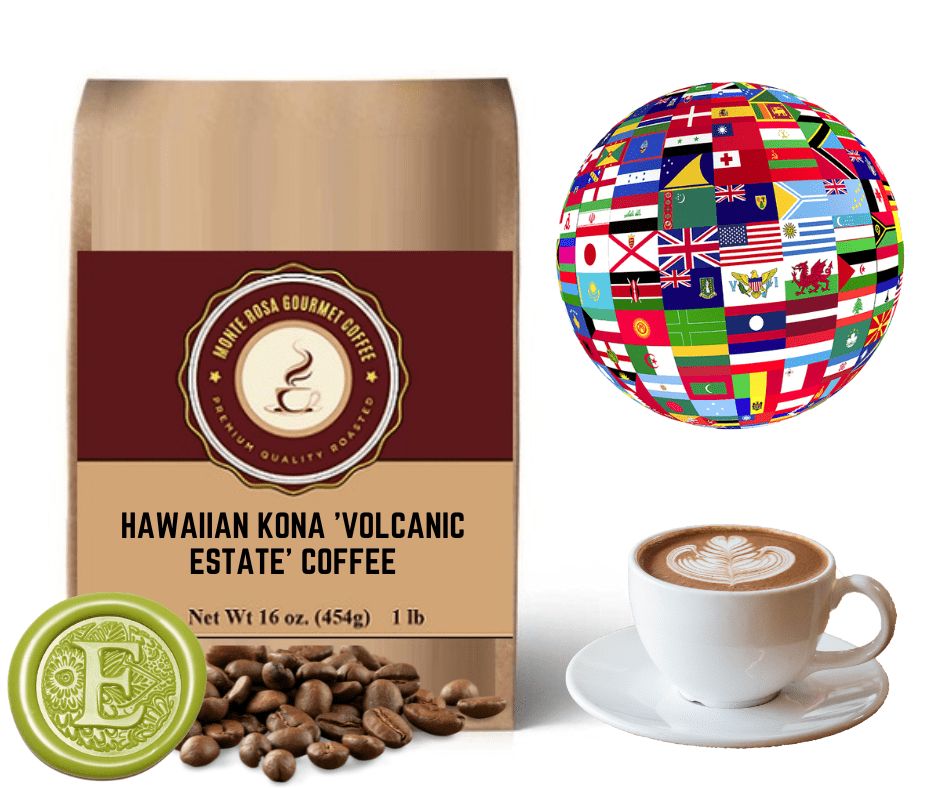 Hawaiian Kona &#39;Volcanic Estate&#39; Coffee