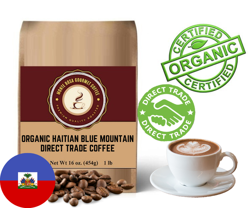 Organic Haitian Blue Mountain Direct Trade Coffee