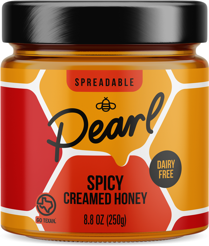 Spicy creamed honey