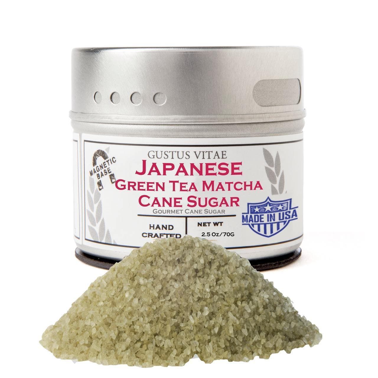 Japanese Green Tea Matcha Cane Sugar