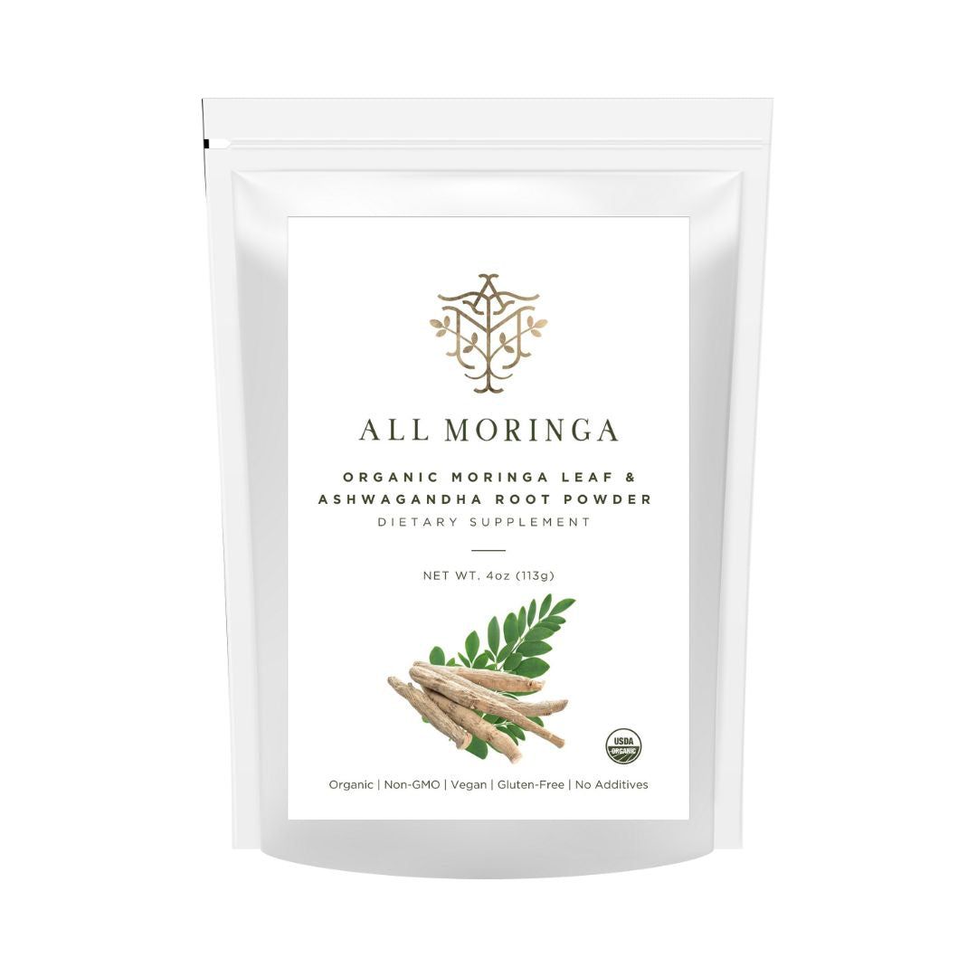 Organic Moringa &amp; Ashwagandha Powder