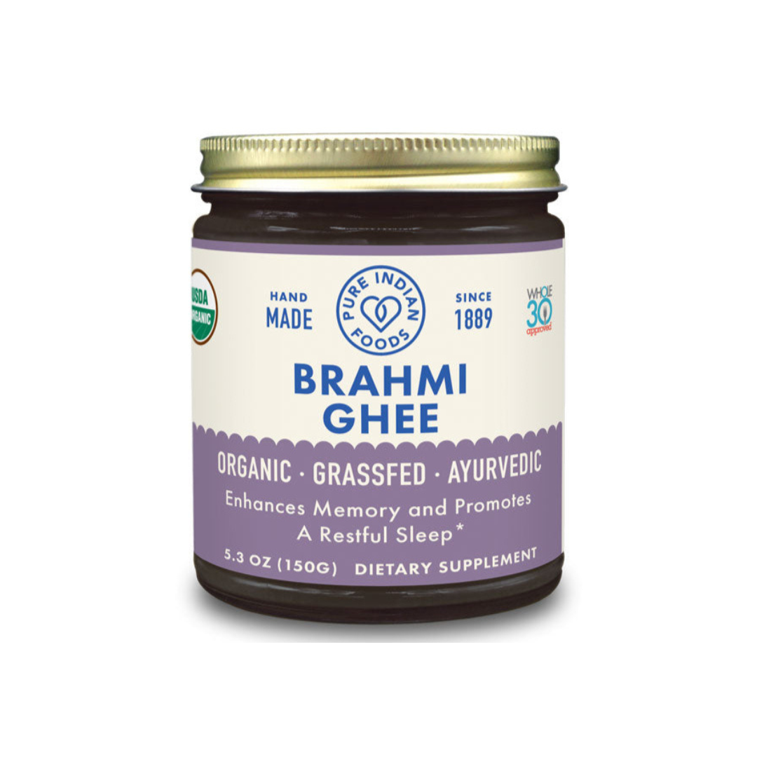 Brahmi Ghee | Ayurvedic Herbal Ghee for Clarity, Focus &amp; Mental Calm