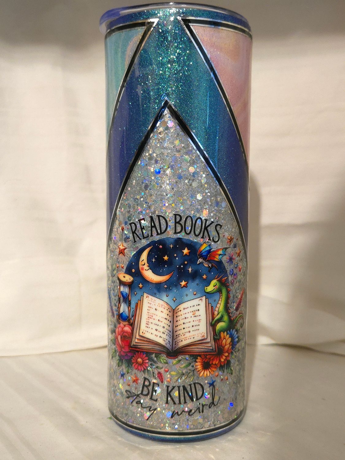 2. Read Books, Stay Weird 20oz
