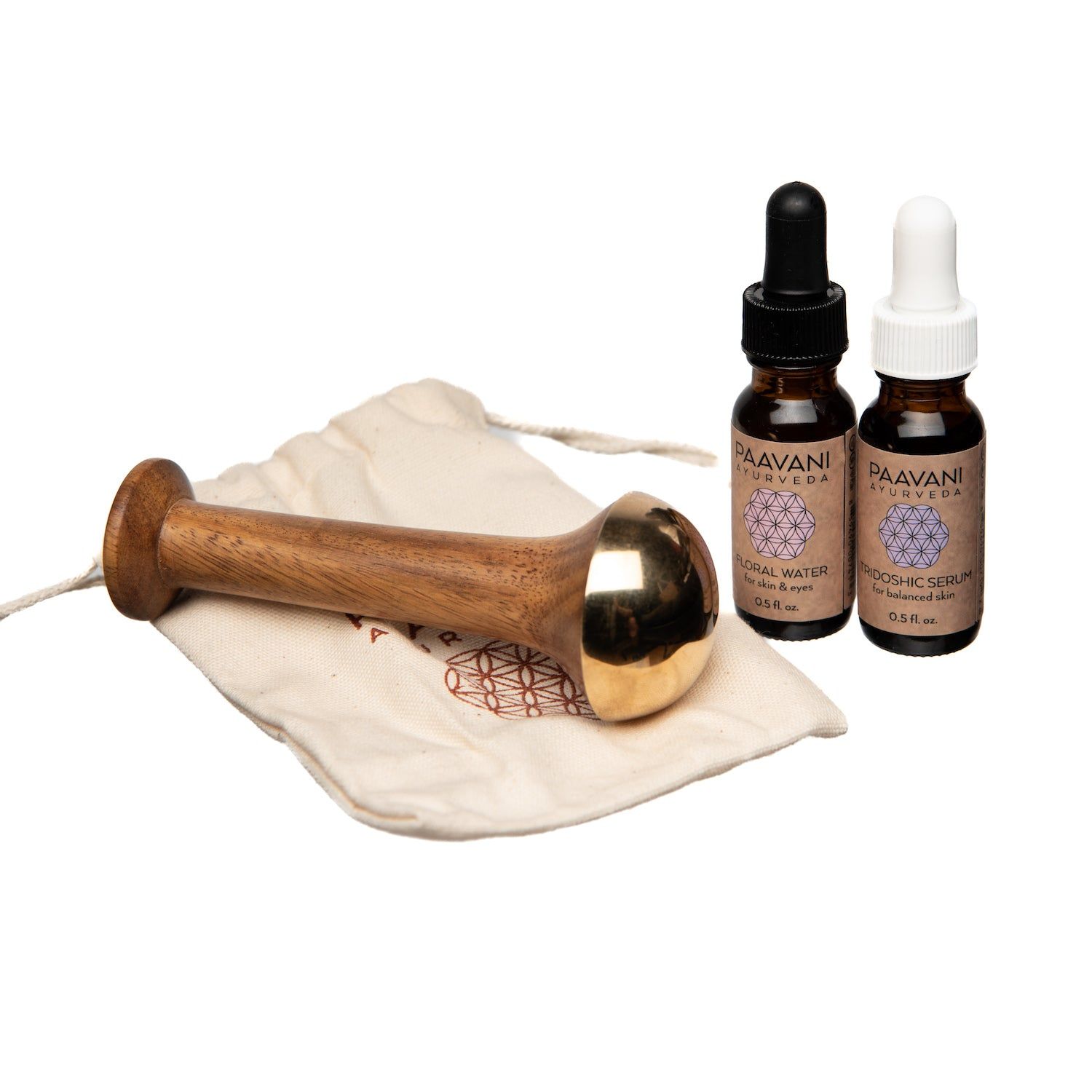 Ayurvedic Kansa Wand Facial Massage Kit