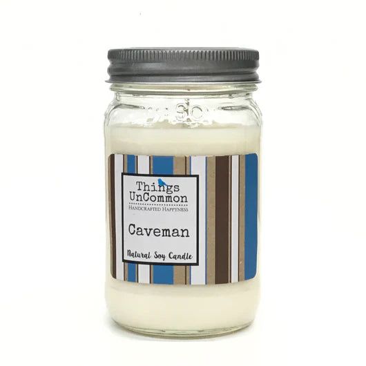 Caveman 16oz Mason Candle