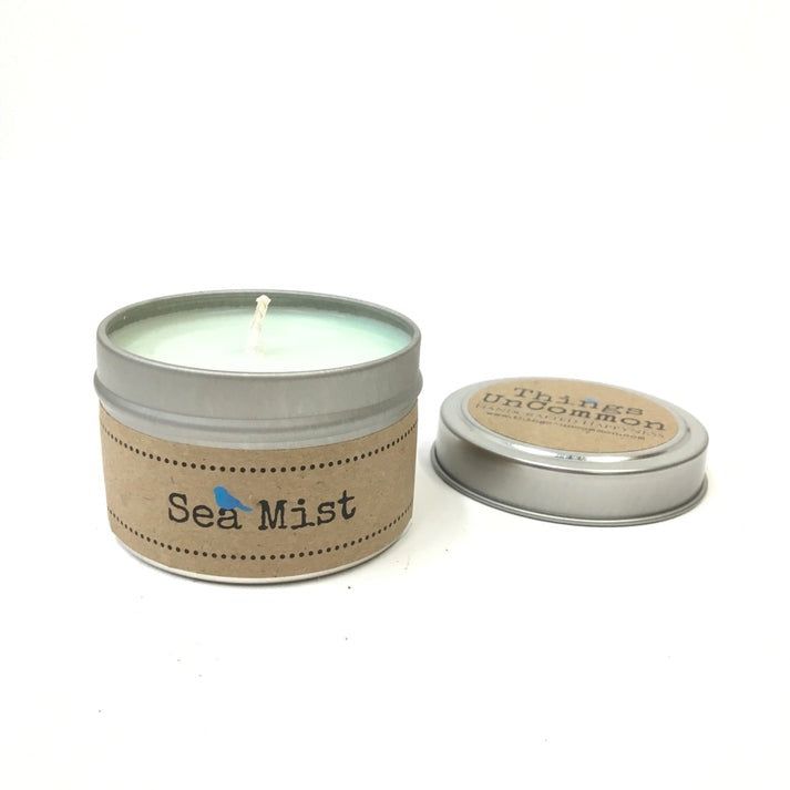 Sea Mist 4oz Travel Tin Candle