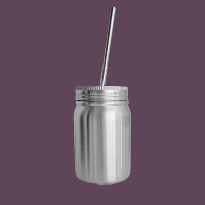 12oz Insulated Mason Jar