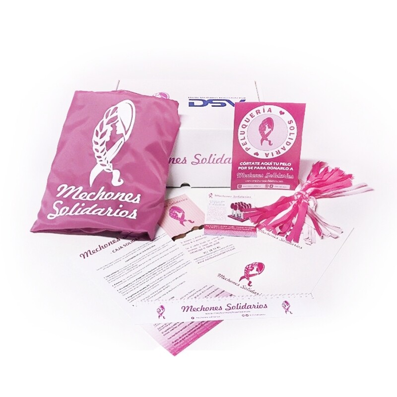 Caja solidaria para peluquerías