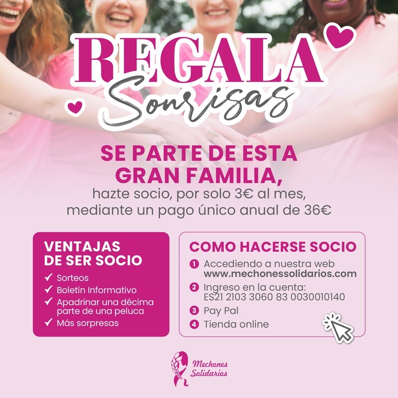 Socio de Mechones Solidarios