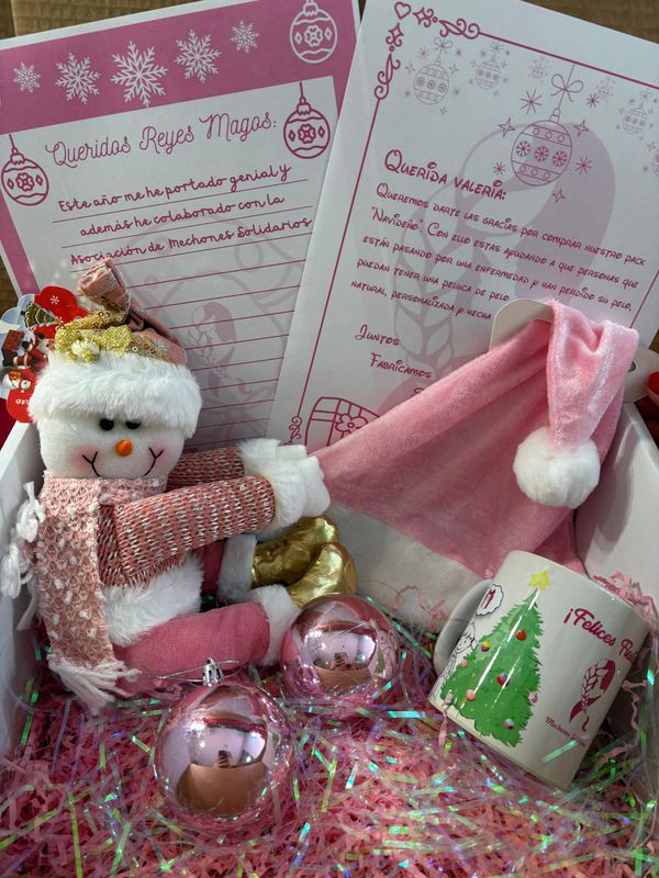 Promoción limitada (20 unidades): Pack de Navidad Mechones Solidarios