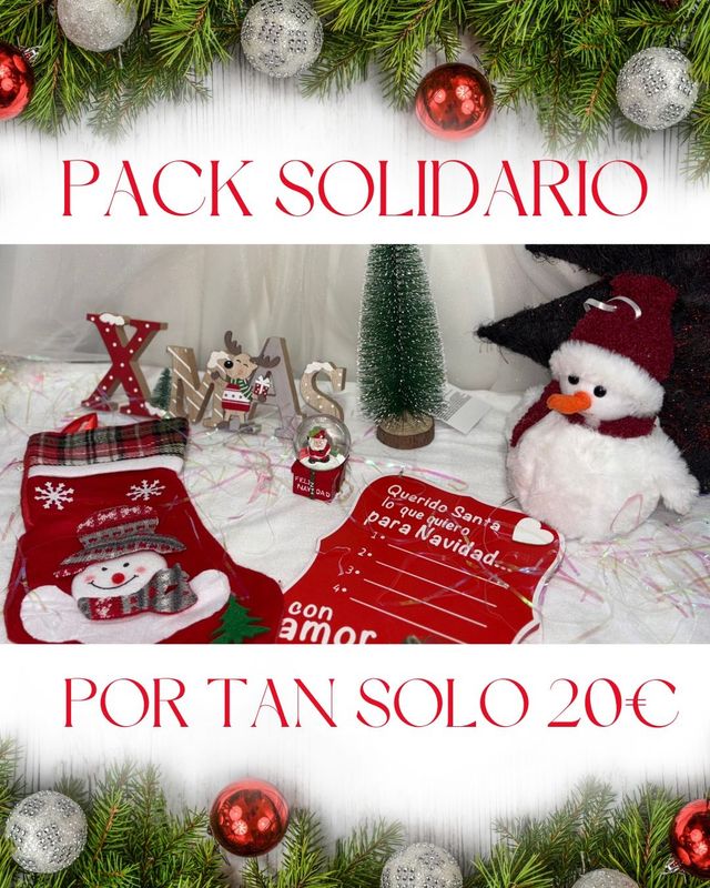 🎄✨ ¡Nuestro Pack Navideño Solidario ya está aquí! ✨🎄