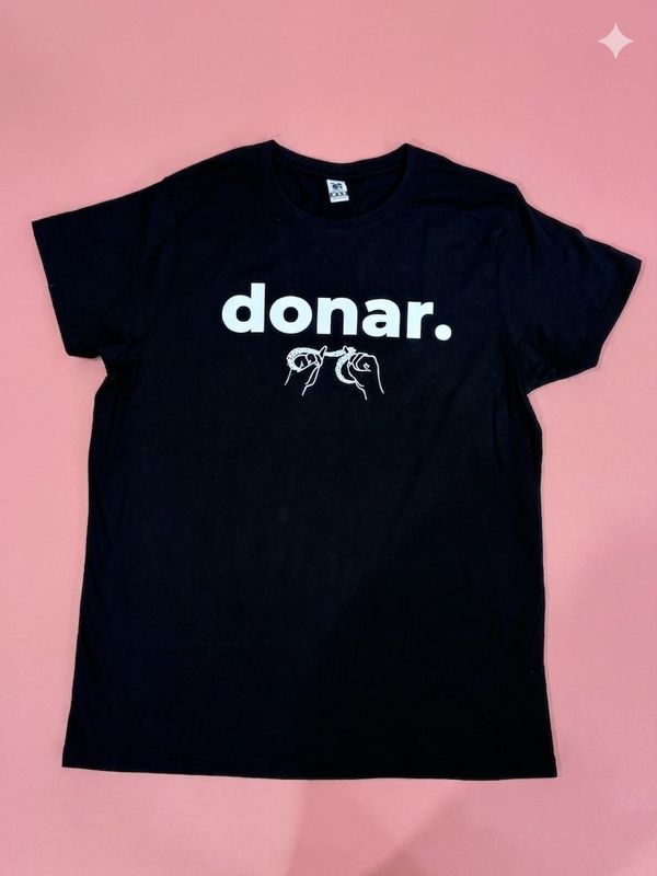 Camiseta solidaria "Donar"