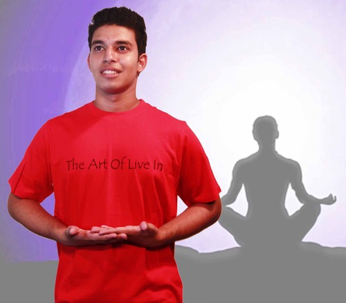 The Art of Live In T-Shirt for Men